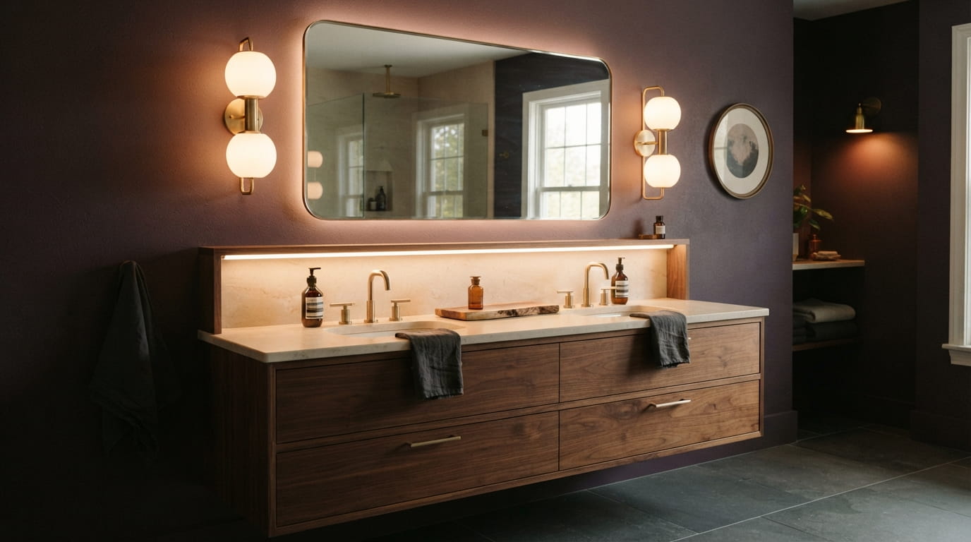 14 Vanity Lighting Ideas That Actually Flatter Your Face (Not Wash It Out)