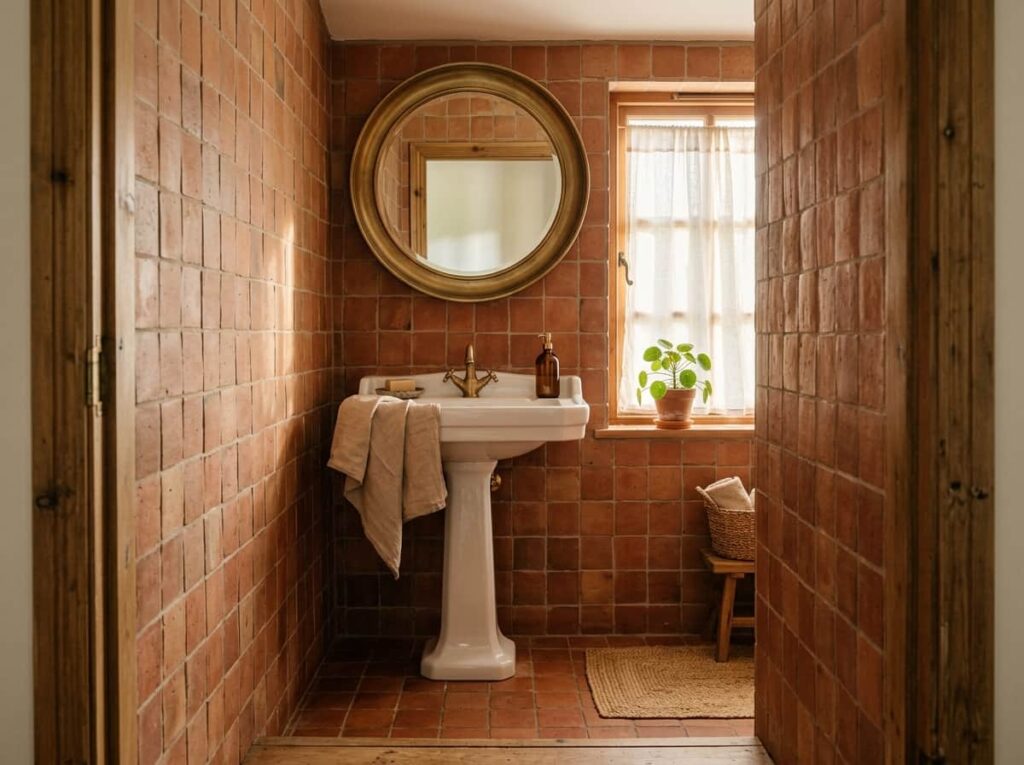 Terracotta Tile Walls