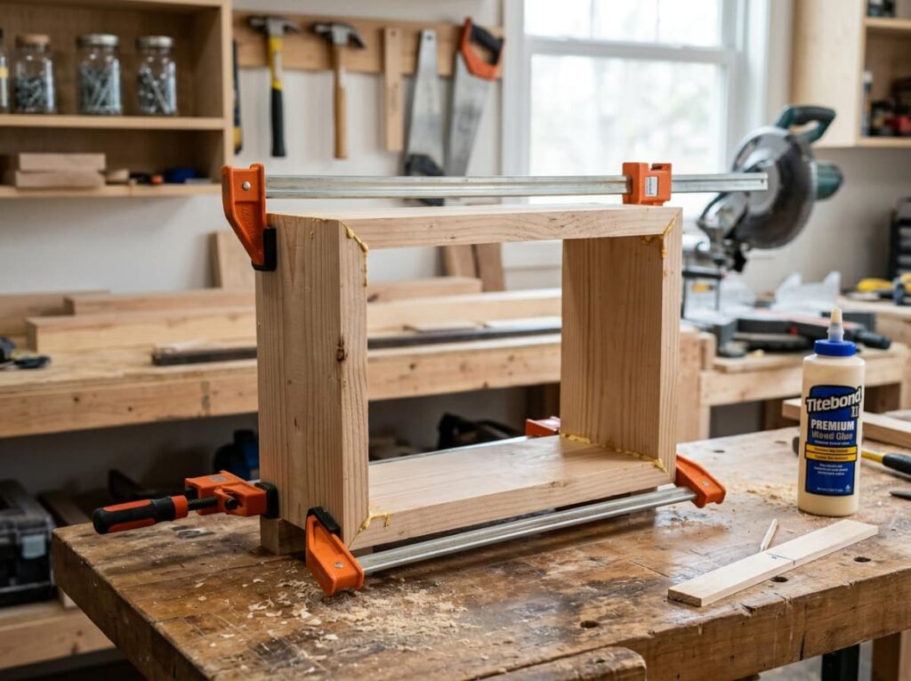 Turn a Flat Board Into a Chunky Hollow Box Shelf