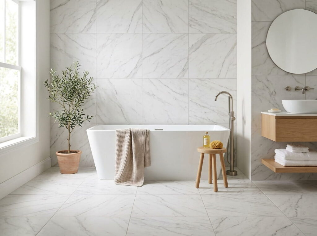 Marble Look Tile for Elegance Without the Marble Price