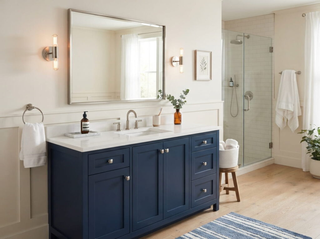 Deep Blue Vanity