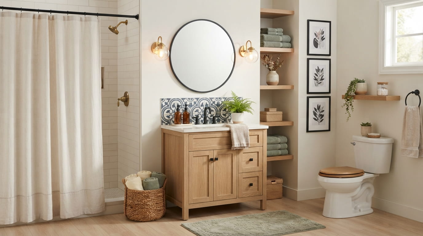 12 Bathroom Decor Ideas That Make a Small Space Feel Finished