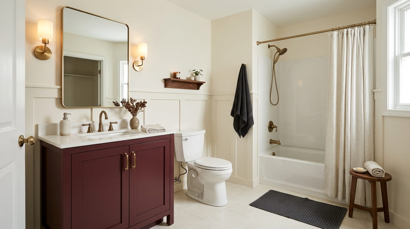 Bathroom Remodel Ideas That Don’t Require Moving Plumbing