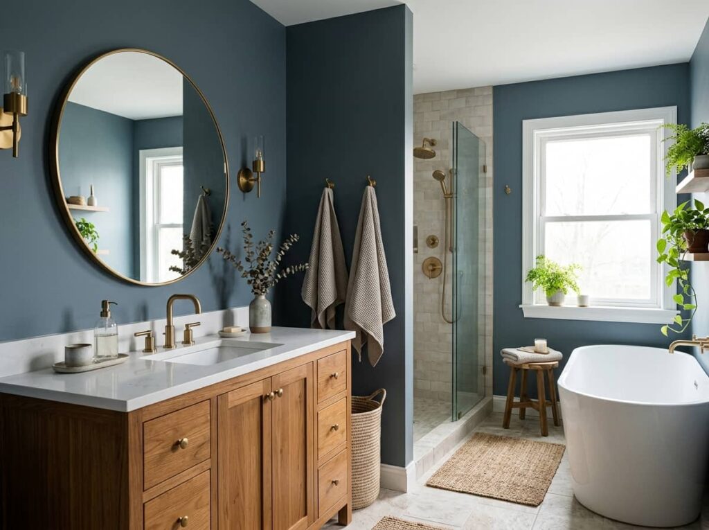 Slate Blue-Grey for a Calm, Grounded Look