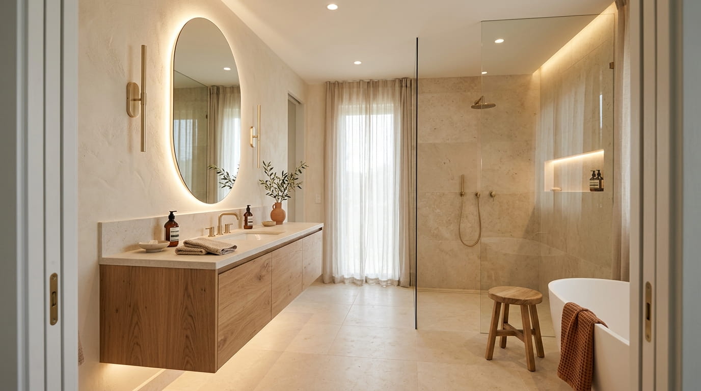 Layering Bathroom Lighting: 14 Ways to Get a Better Glow
