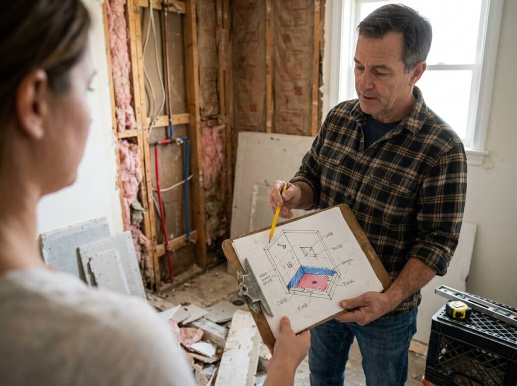 Sketch Your Waterproofing Zones Before Calling a Contractor