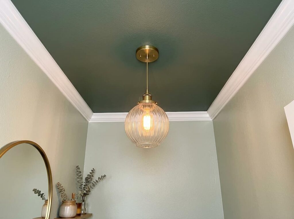 Paint the Ceiling a Color Instead of Leaving It White