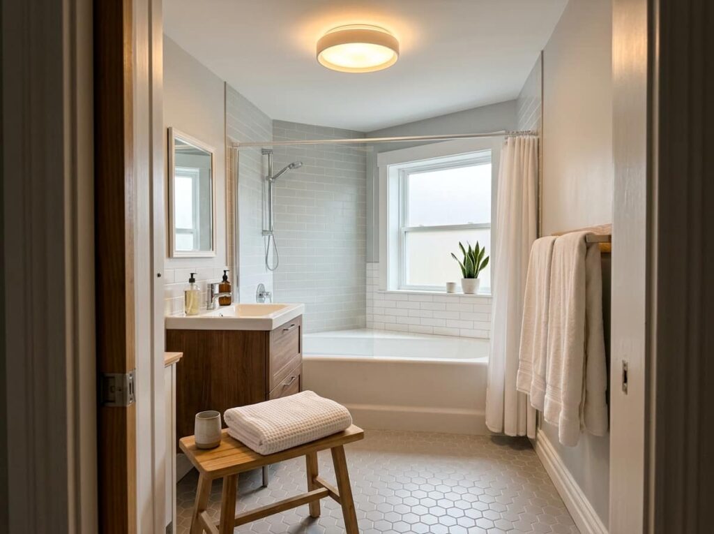 Start With the Ceiling Light, Then Check How Dark the Corners Get